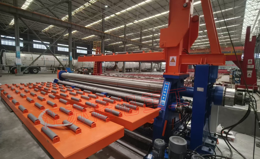 W12-12x8000 Four Roller Plate Rolling Machine