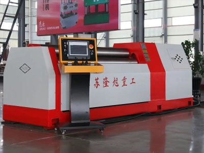Fully Servo CNC Four Roll Plate Rolling Machine