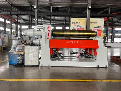 Large Hydraulic 4 Roll Plate Rolling Machine – For Thick Plate Fabrication