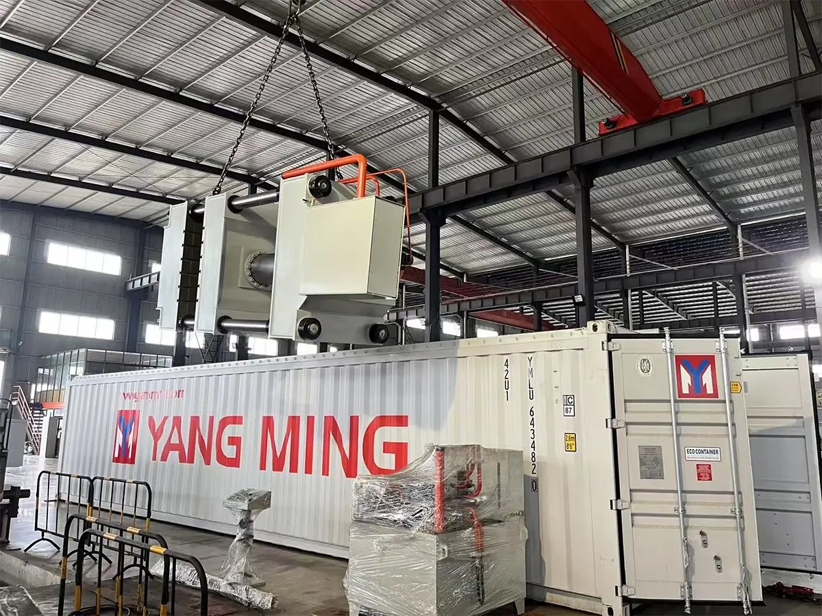 LONGXU-shipment-plate-rolling-machine-to-Southeast-Asia-Client